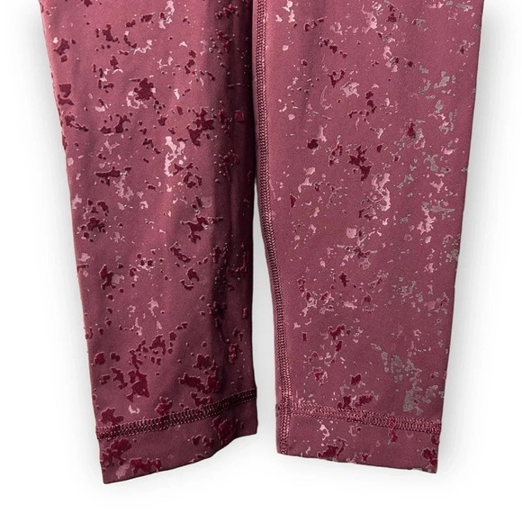 Lululemon Speed Wunder  Mid-Rise Tight 28" *Speckle Shine Garnet - Picture 9 of 14